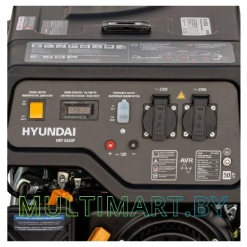 Бензиновый генератор Hyundai HHY 5550F картинка 4